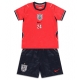 Billige Fotballdrakt England Reece James #24 Replika Bortedraktsett Barn VM 2026 Kortermet (med bukser)